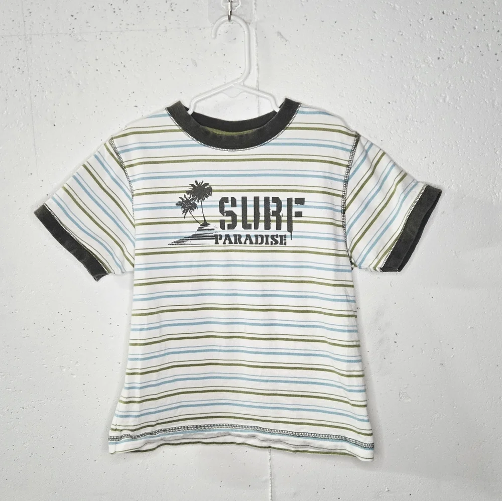 Gymboree Kids Y2k Surf Paradise Striped Tee